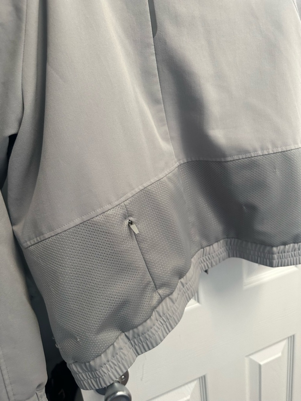 Figs Women's Light Gray Jacket S - Picture 4 of 9